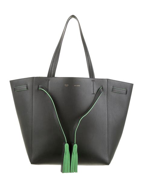 celine cabas trio tote bag|authentic Celine phantom bag.